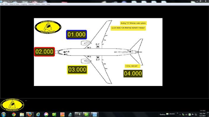 Intercomp scale conversion, intercomp aircraft scale repairs, intercomp aircraft scale calibration